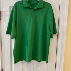 Men's Size XL Walter Hagen Vibrant Green Polo Shirt GUC
